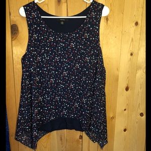 Red, white, & blue star tank